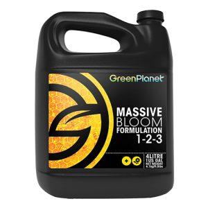 Green Planet - Massive Bloom Formulation 1-2-3 - 1L - GB Hydroponics