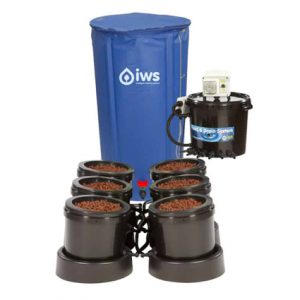GB Hydro IWS Flood and Drain Pro Remote (25mm) - 6 Pots - 100L