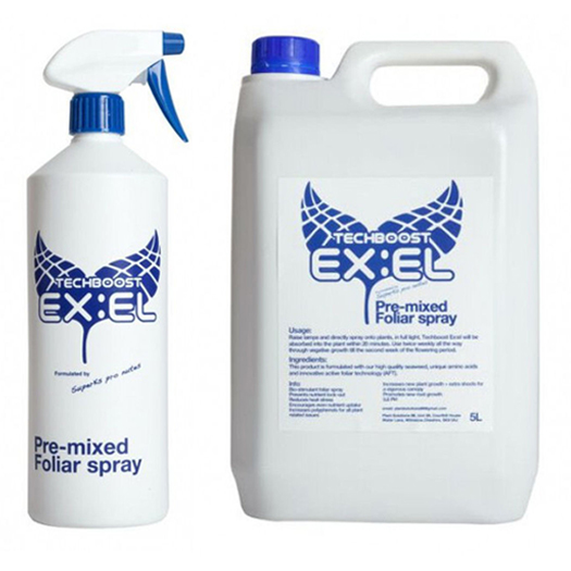 Tech Boost Ex:el - 1 and 5 Litre Spray