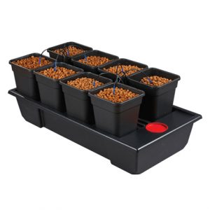 GB Hydro - Wilma Wide 8 - 120x60cm - 8 x 11L Pots