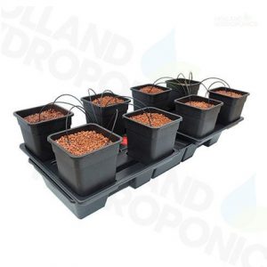 GB Hydro - Wilma Wide Large 8 - 170x75cm - 8 x 11L Pots