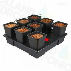 GB Hydro -Wilma XL 8 - 90x90cm - 8 x 11L Pots